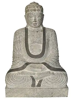 Japanese Buddha in Meditation