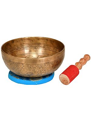Lord Buddha Singing Ritual Bowl -Tibetan Buddhist