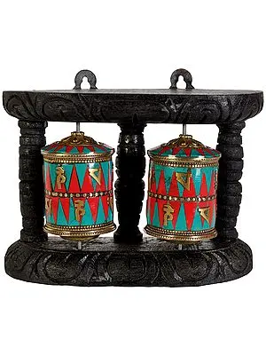 Tibetan Buddhist Prayer Wheel