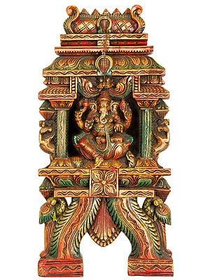 Lalitasana Ganesha (Wall Hanging)