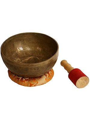Tibetan Buddhist Ritual Singing Bowl
