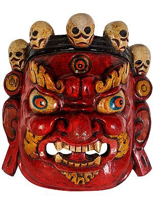Mahakala Wall Hanging Mask