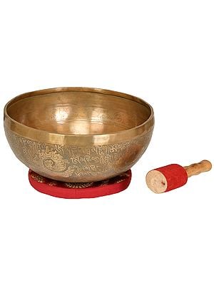 Tibetan Buddhist Ritual Singing Bowl