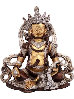 Kubera - God of Wealth | Handmade Brass Statue