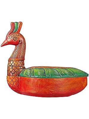 Decorative Peacock Box