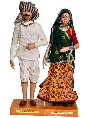 Man and Woman from Rajasthan