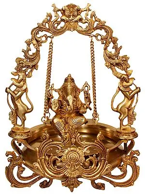 Lord Ganesha Swing Urli