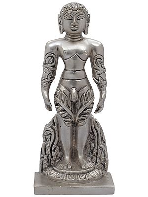 6" Jain Tirthankara Rishabha Deva In Brass | Handmade | Made In India