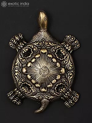 Exotic Brass Carvings Uniform Design Tortoise