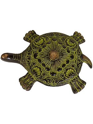 Exotic Brass Carvings Uniform Design Tortoise
