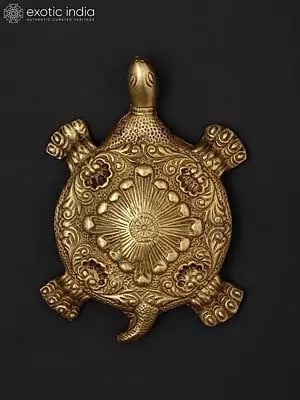 Exotic Brass Carvings Uniform Design Tortoise