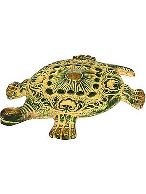 Exotic Brass Carvings Uniform Design Tortoise