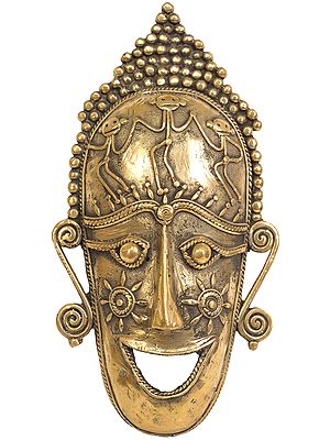 Tribal Mask from Bastar (Wall Hanging)
