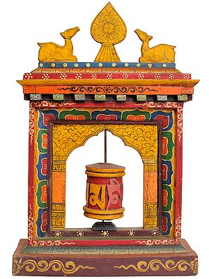 Tibetan Buddhist Prayer Wheel