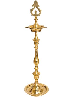 Five-Wick Lamp with Stand