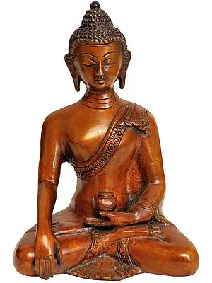 Lord Buddha in Bhumisparsha Mudra (Earth Touching Gesture)