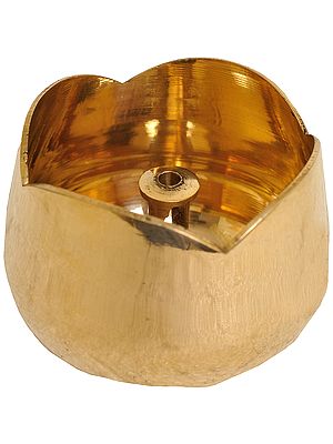 Lotus Oil Lamp