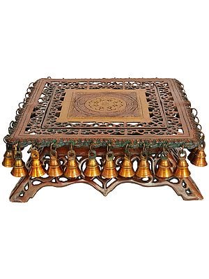 Buy Finely Crafted Chowkies and Stools Only at Exotic India