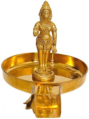 Hanuman Abhisheka Plate