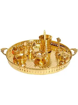 Big Size Puja Thali