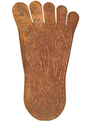 Shri Charan of Lord Krishna