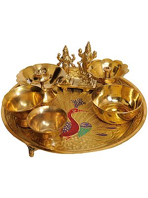 Lakshmi Narayana Puja Thali