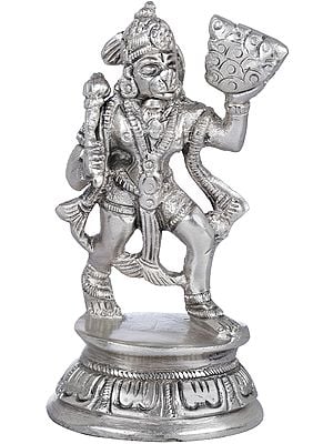 2" Lord Hanuman Brass Statue In Brass | Handmade | Made In India