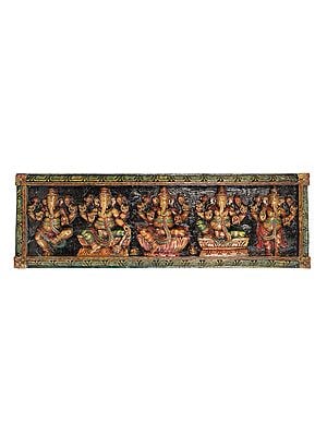 Pancha Ganeshas Panel