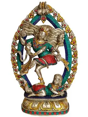16" Lord Shiva as Nataraja Brass Statue | Handmade | Made In India