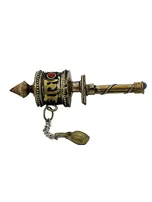 Small Prayer Wheel (Tibetan Buddhist)
