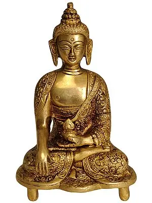 Lord Buddha in Bhumisparsha Mudra