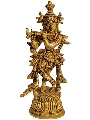 Fluting Krishna