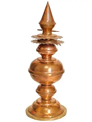 Temple Shikhara - Crafted using Sacred Metal Copper