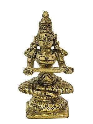 Brass Devi Annapurna Small Statue