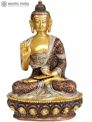 Lord Buddha In Abhaya Mudra | Handmade | Made In India