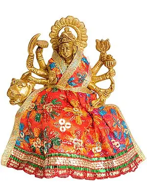 Goddess Durga with Dress
