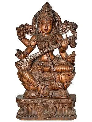 Large Size Goddess Saraswati