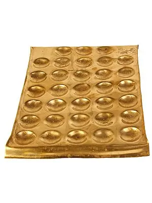 33 Wicks Diya Tray
