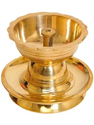 Wick Puja Lamp