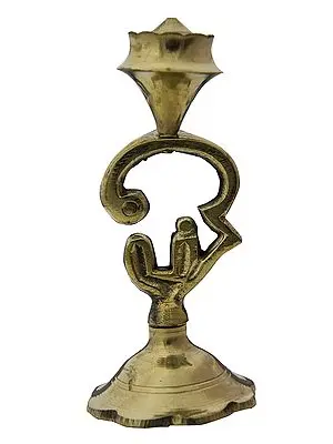 Tamil Om Incense Stick Burner