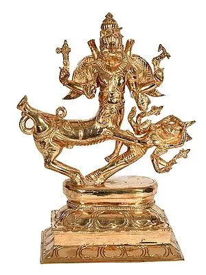 Sharabha: An Incarnation of Virabhadra (Rare Statue)
