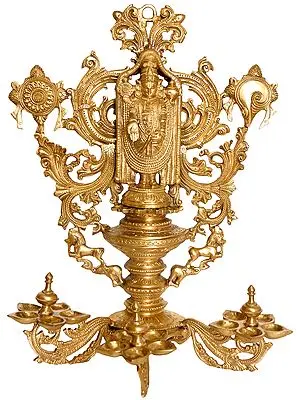 Superfine Tirupati Balaji Lamp (Wall Hanging)