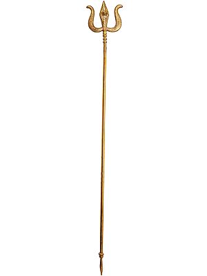 Serpent Trishul of Lord Shiva