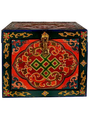 Set of Four Buddhist Monastery Boxes