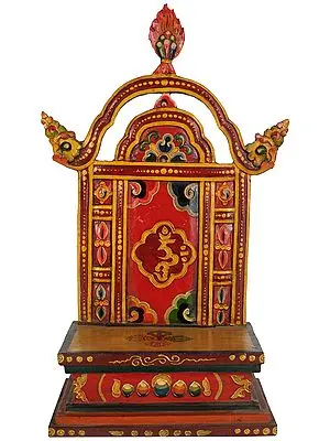Tibetan Buddhist Deity Throne