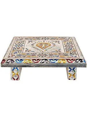 Colorful Ritual Chowki