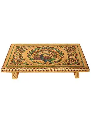 Beautiful Ritual Puja Chowki