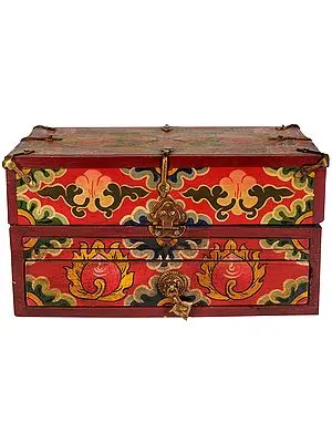 Tibetan Buddhist Portable Deity Altar