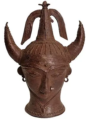 Shani (Saturn) - Tribal Statue from Bastar
