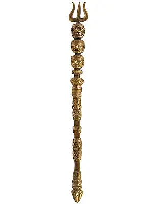 Tibetan Buddhist Mahakala Trident Phurpa
